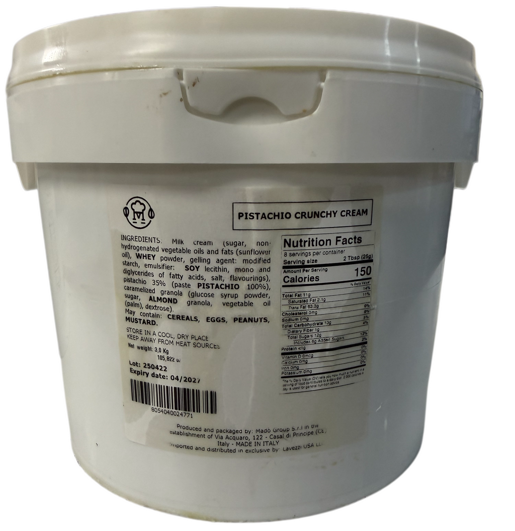 Pistachio Crunchy Cream 3kg